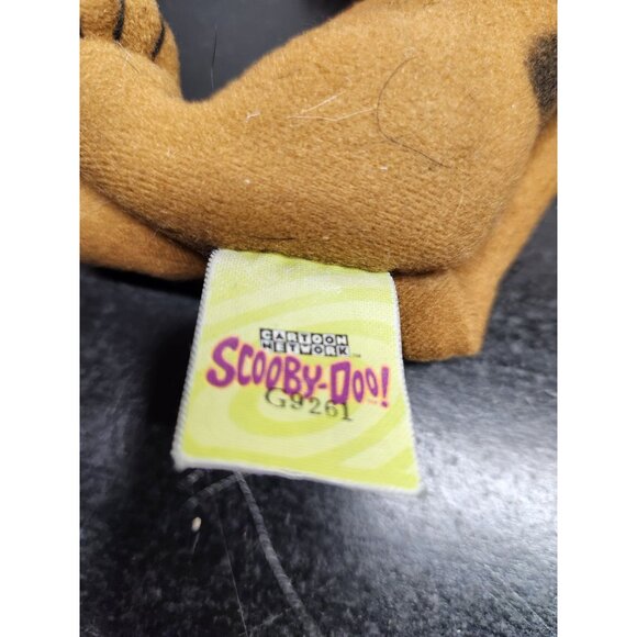 Scooby-Doo Plush Toy 6" Cartoon Network Brown Stuffed Animal With Blue Collar - Picture 5 of 8